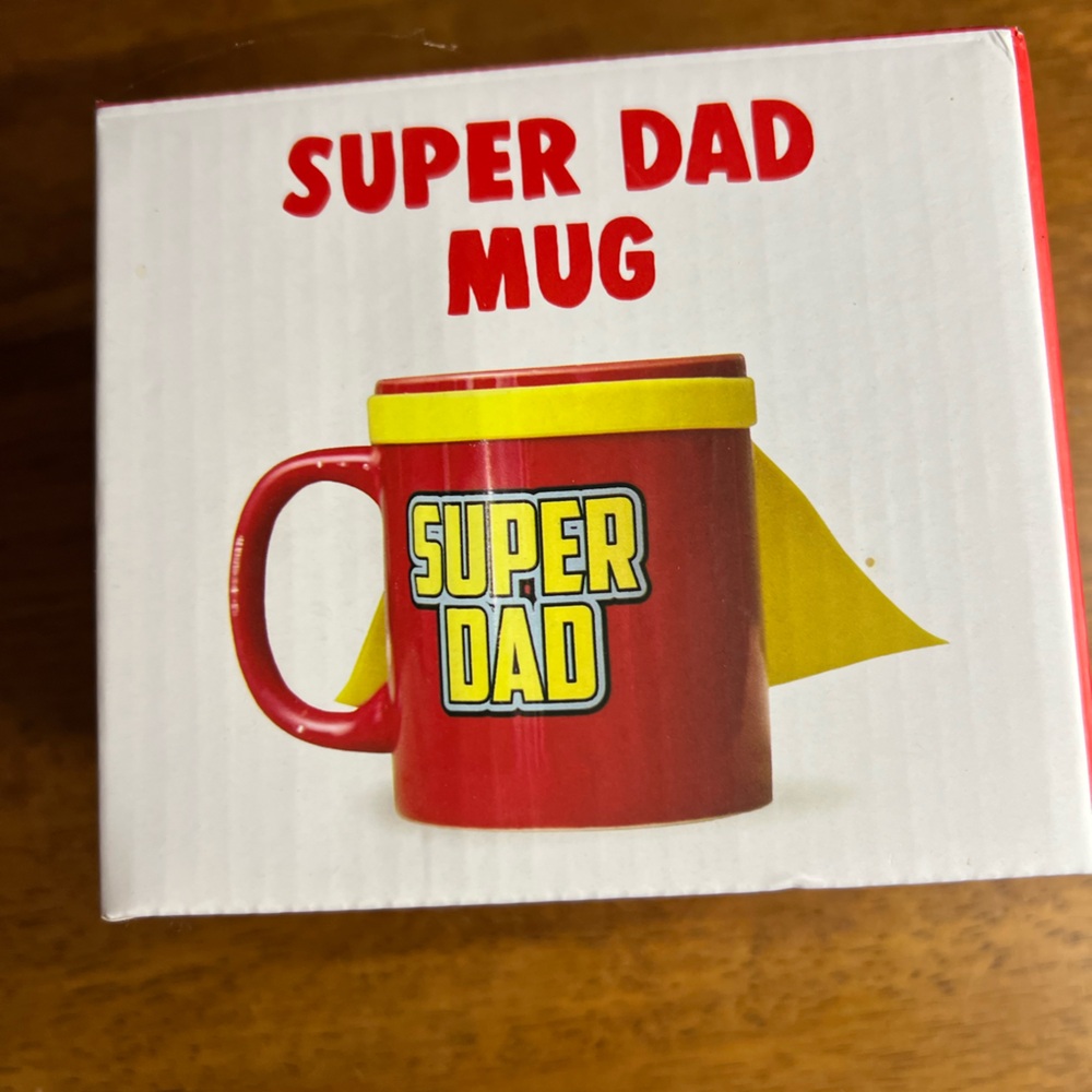 & Other Stories Red Super Dad Mug